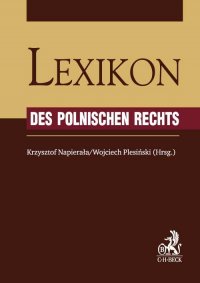 Lexikon des Polnischen Rechts - Krzysztof Napierała