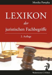 Lexikon der juristischen Fachbegriffe - Monika Pawęska