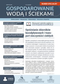 Gospodarowanie wodą i ściekami nr 10. Numer specjalny - Opracowanie zbiorowe 