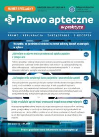 Prawo apteczne w praktyce. Numer specjaln - 