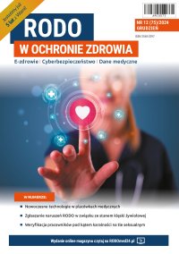 RODO w ochronie zdrowia nr 75 - 