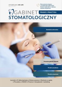 Gabinet Stomatologiczny. Prawo i praktyka, nr 89 - 