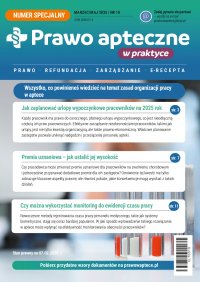 Prawo apteczne w praktyce. Numer specjalny - 