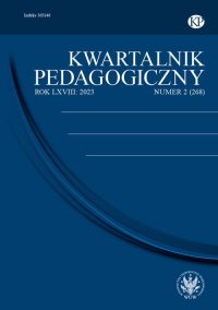 Kwartalnik Pedagogiczny 2023/2 (268) - Joanna Madalińska-Michalak