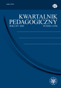 Kwartalnik Pedagogiczny 2020/4 (258) - Adam Fijałkowski