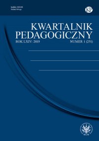 Kwartalnik Pedagogiczny 2019/1 (251) - Maria Groenwald