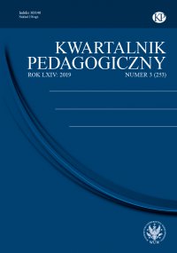 Kwartalnik Pedagogiczny 2019/3 (253) - Adam Fijałkowski