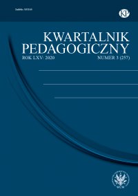 Kwartalnik Pedagogiczny 2020/3 (257) - Adam Fijałkowski
