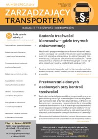 Zarządzający Transportem nr 43. Numer specjalny - Opracowanie zbiorowe 